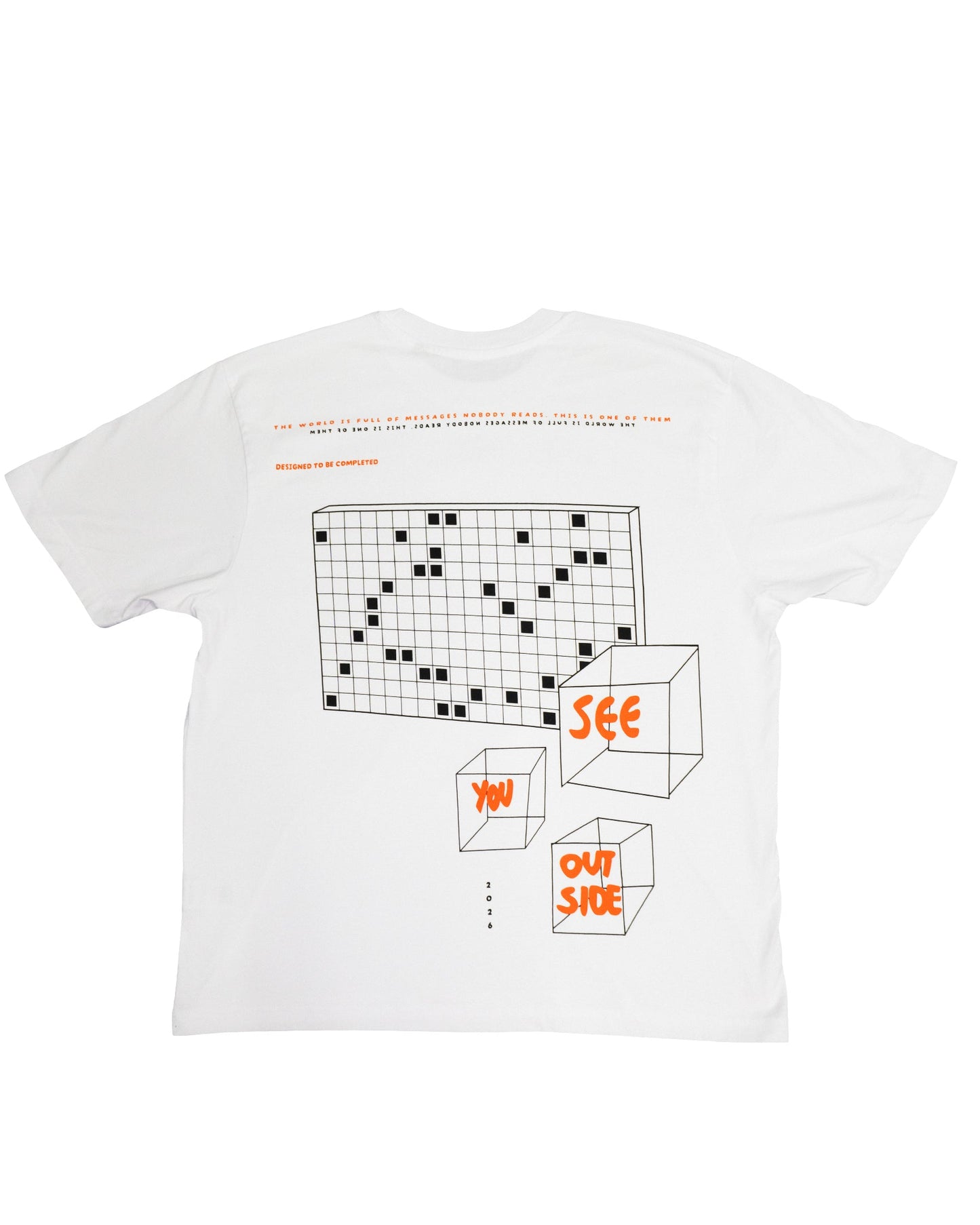 CONNECTION T-SHIRT SEE YOU OUTSIDE